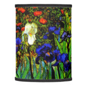 Irises, famous artwork by Van Gogh, Lamp Shade (Left)