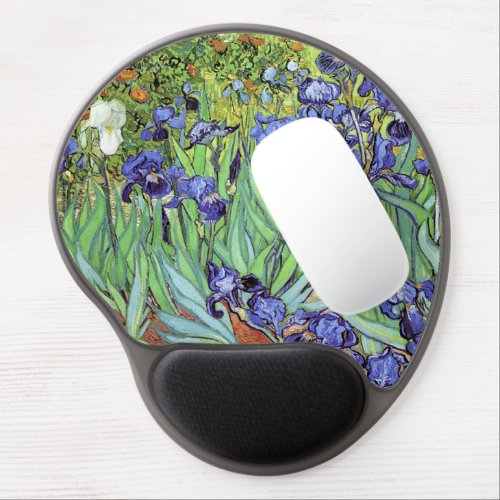 Irises Garden Vincent van Gogh Gel Mouse Pad