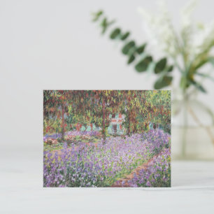Irises in Monet's Garden Postcard