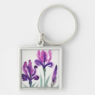Irises Keychain