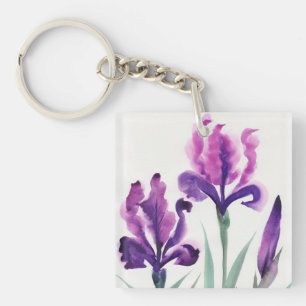 Irises Keychain