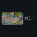 Irises Monet Garden Giverny flowers Luggage Tag<br><div class="desc">Monet Painting Masterpiece - A colorful flower painting,  called Irises In Monet's Garden At Giverny is by Claude Monet and was painted in 1900.</div>