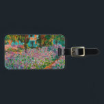 Irises Monet Garden Giverny flowers Luggage Tag<br><div class="desc">Monet Painting Masterpiece - A colorful flower painting,  called Irises In Monet's Garden At Giverny is by Claude Monet and was painted in 1900.</div>