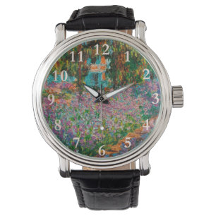 Irises Monet Garden Giverny flowers Watch