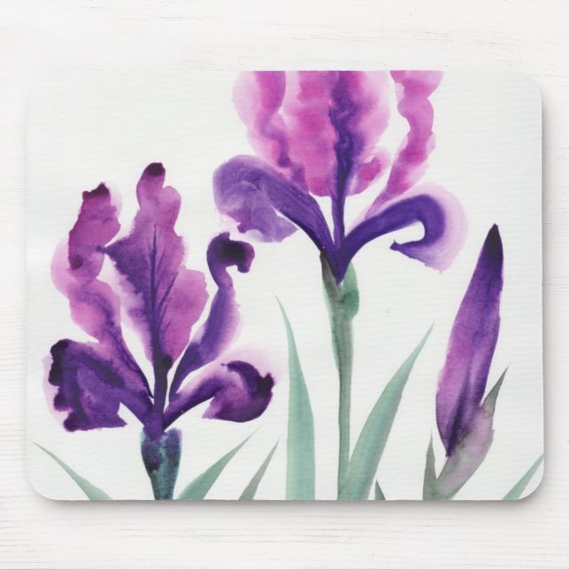 Irises Mouse Pad (Front)