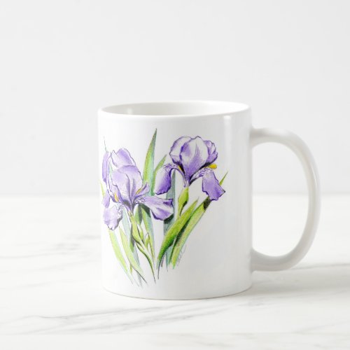 Irises Mug