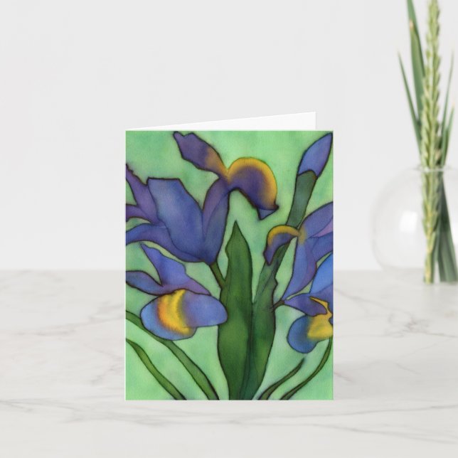 Irises Notecard (Front)