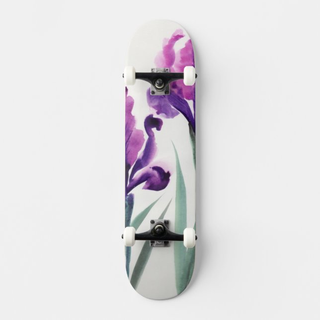 Irises Skateboard Deck (Front)
