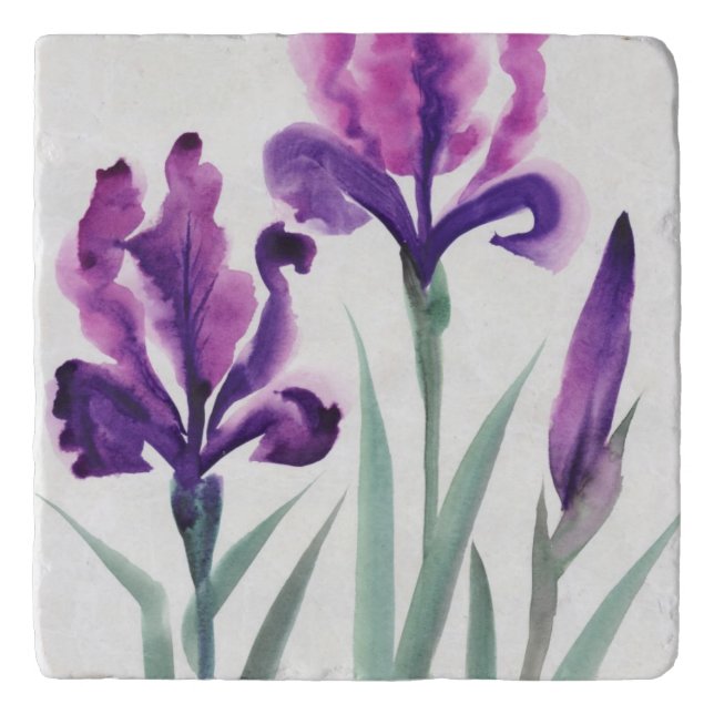 Irises Trivet (Front)