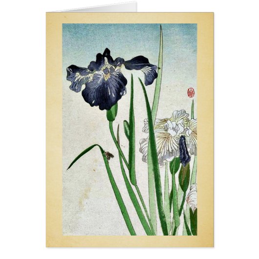 Irises Ukiyoe (Front)