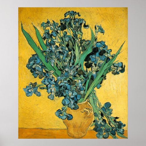 Irises _ Van Gogh _ c1890 Poster