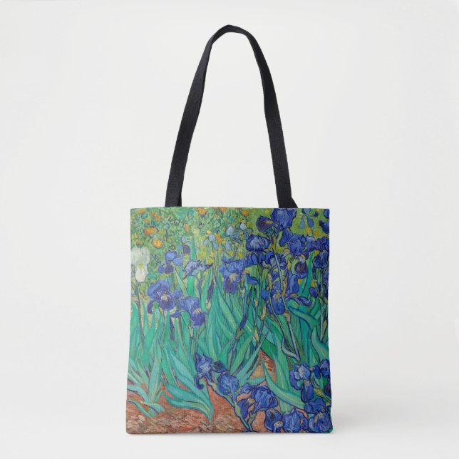 Irises - Van Gogh Tote Bag (Front)
