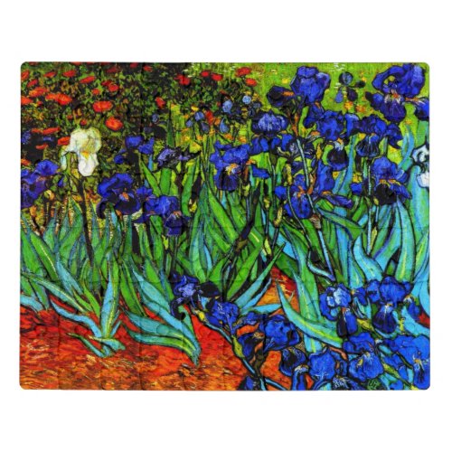 Irises Van Goghs famous floral painting Jigsaw Puzzle