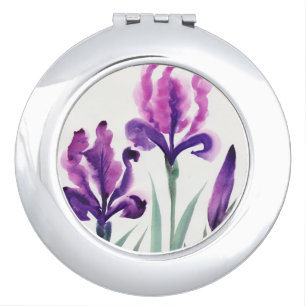 Irises Vanity Mirror