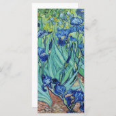 Irises, Vincent van Gogh. (Front/Back)
