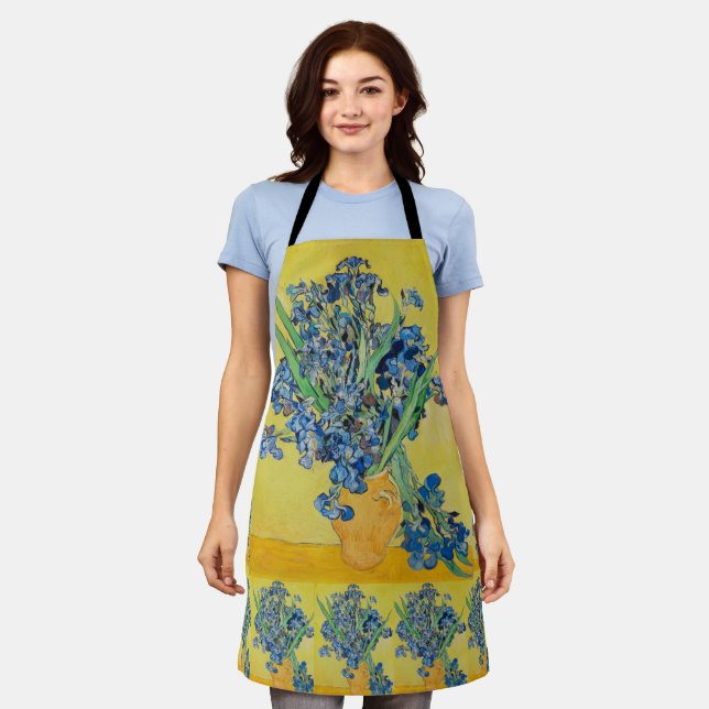 Irises  Vincent van Gogh  Apron (Worn)