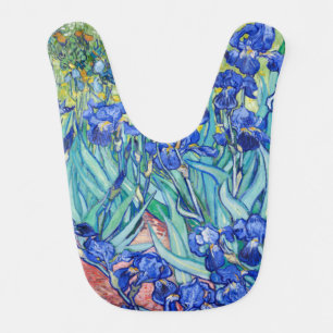 Irises Vincent van Gogh Baby Bib