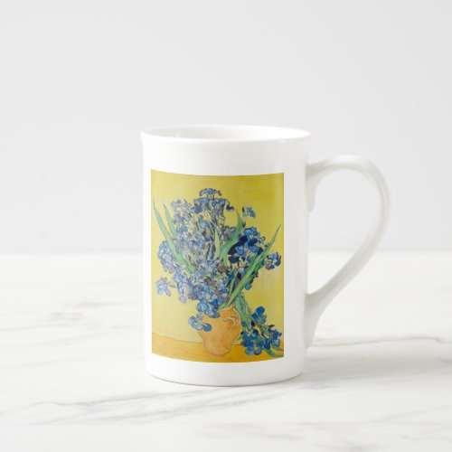 Irises  Vincent van Gogh     Bone China Mug