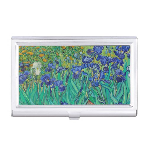 Irises _ Vincent Van Gogh Business Card Case