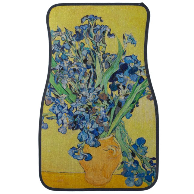Irises  Vincent van Gogh      Car Floor Mat (Front)