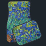 Irises, Vincent van Gogh Car Floor Mat<br><div class="desc">Vincent Willem van Gogh (30 March 1853 – 29 July 1890) was a Dutch post-impressionist painter who is among the most famous and influential figures in the history of Western art. In just over a decade, he created about 2, 100 artworks, including around 860 oil paintings, most of which date...</div>
