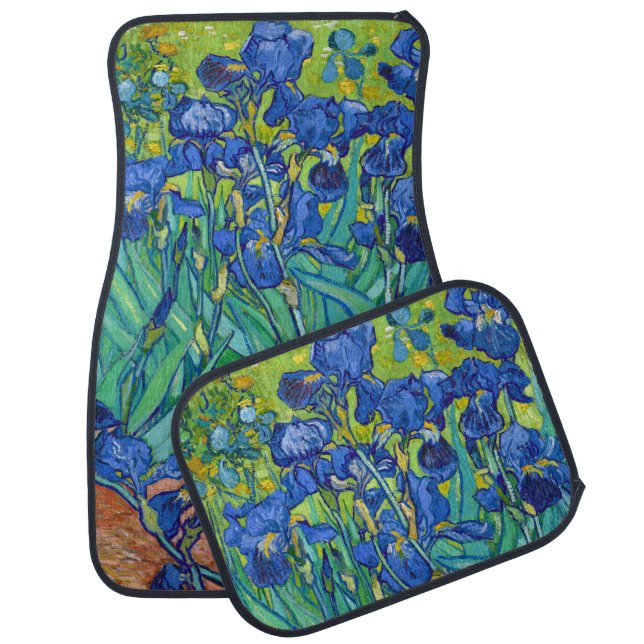 Irises, Vincent van Gogh Car Floor Mat (Set)