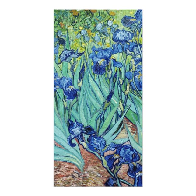 Irises, Vincent van Gogh. Card (Front)