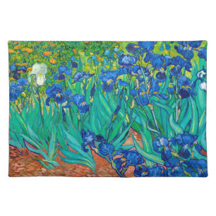 Irises, Vincent van Gogh Cloth Placemat