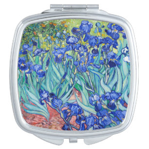 Irises  Vincent van Gogh    Compact Mirror