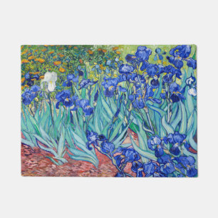 Irises Vincent van Gogh   Doormat