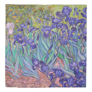 Irises Vincent Van Gogh Fine Art Duvet Cover