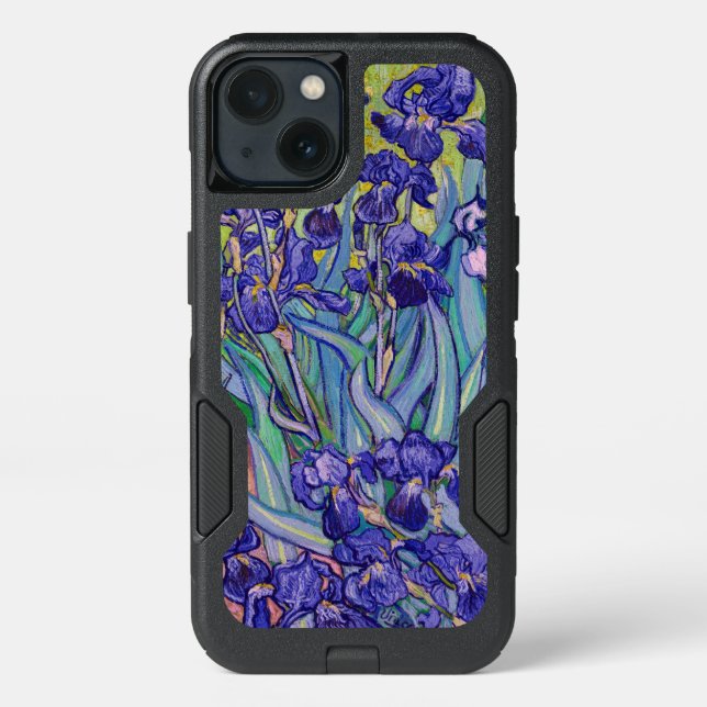 Irises Vincent Van Gogh Fine Art Otterbox iPhone Case (Back)