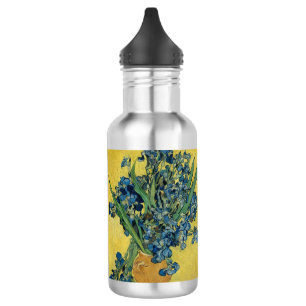 Irises - Vincent van Gogh Fine Art Stainless Steel Water Bottle