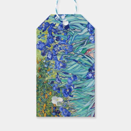 Irises Vincent van Gogh   Gift Tags