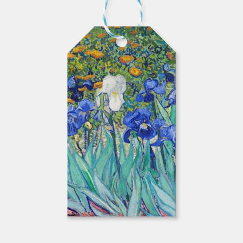 Irises Vincent van Gogh   Gift Tags