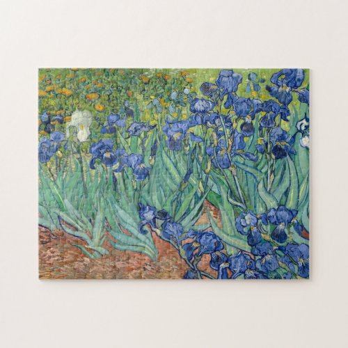 Irises  Vincent Van Gogh Jigsaw Puzzle