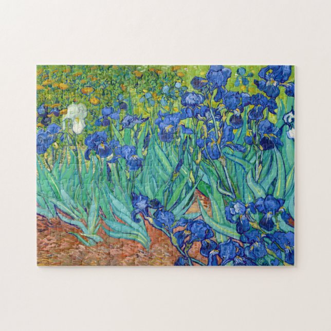 Irises, Vincent van Gogh Jigsaw Puzzle (Horizontal)