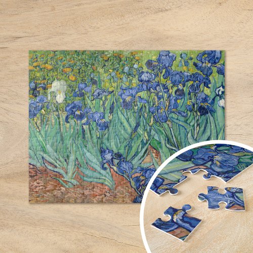 Irises  Vincent Van Gogh Jigsaw Puzzle