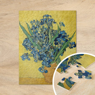 Irises Vincent van Gogh Jigsaw Puzzle