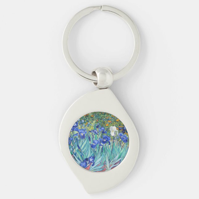 Irises  Vincent van Gogh     Keychain (Front)
