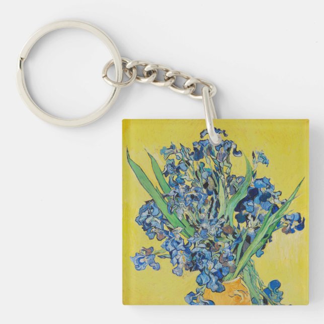 Irises  Vincent van Gogh       Keychain (Front)