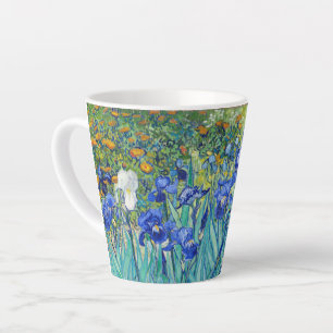 Irises  Vincent van Gogh    Latte Mug