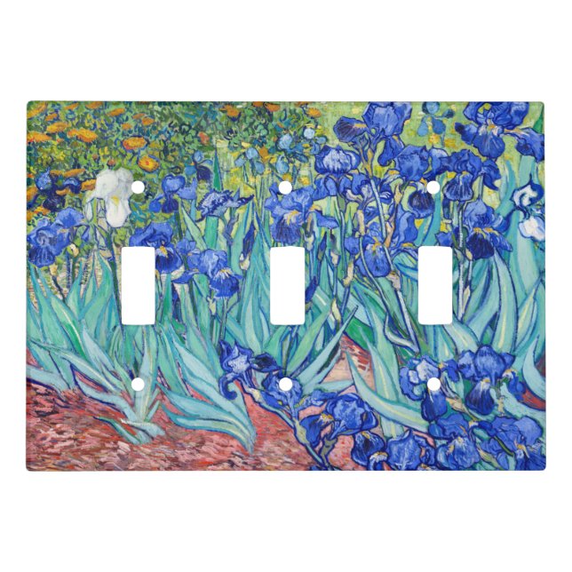 Irises  Vincent van Gogh    Light Switch Cover (Front)
