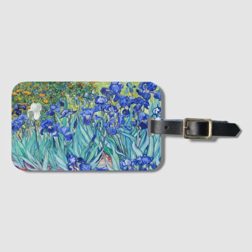 Irises Vincent van Gogh   Luggage Tag