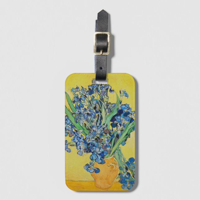 Irises  Vincent van Gogh       Luggage Tag (Front Vertical)