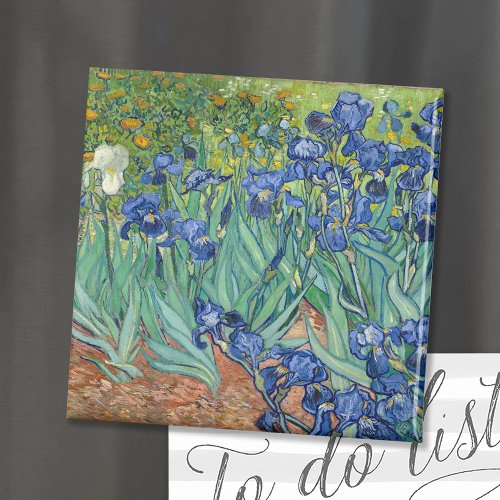 Irises | Vincent van Gogh Magnet