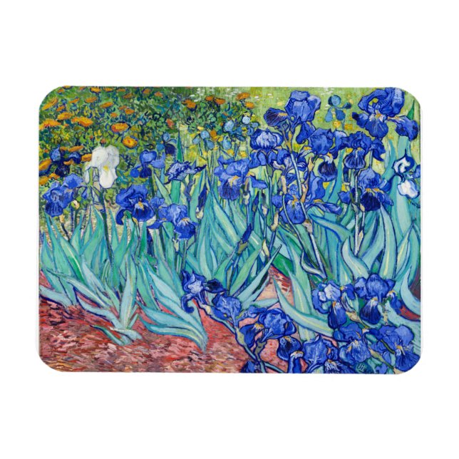 Irises  Vincent van Gogh  Magnet (Horizontal)