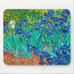 Irises, Vincent van Gogh Mouse Pad<br><div class="desc">Vincent Willem van Gogh (30 March 1853 – 29 July 1890) was a Dutch post-impressionist painter who is among the most famous and influential figures in the history of Western art. In just over a decade, he created about 2, 100 artworks, including around 860 oil paintings, most of which date...</div>