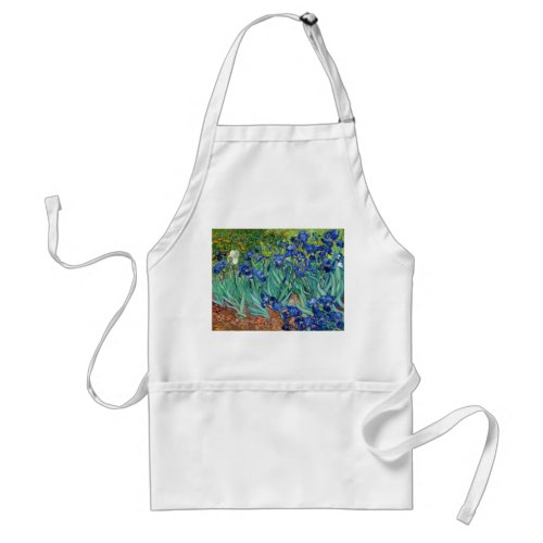 Irises Vincent van Gogh Painting Apron