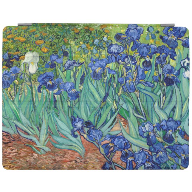 Irises Vincent van Gogh Painting iPad Cover (Horizontal)
